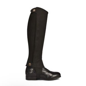 Ovation Riding Half Chaps ‘Amara Ribbed’ Black Barely Worn